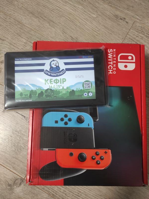 Nintendo Switch v2 128 Gb нова(прошита, чіпована) + ігри